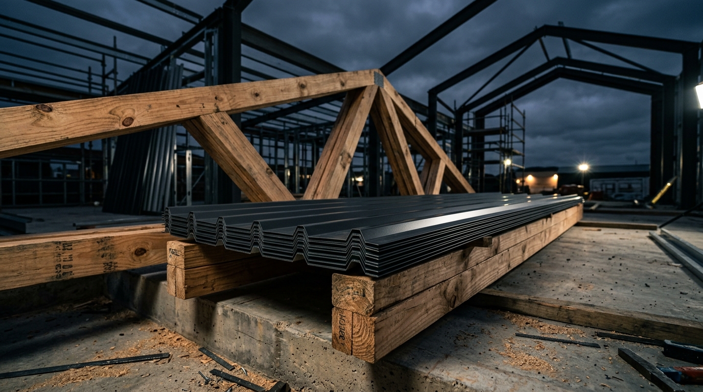 Premium structural building and roofing sheets